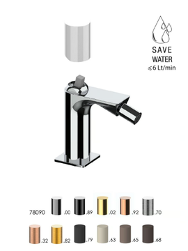 NARCISO S 78130S - Countertop bidet mixer with automatic pop-up waste by Rubinetterie Frattini - view 3
